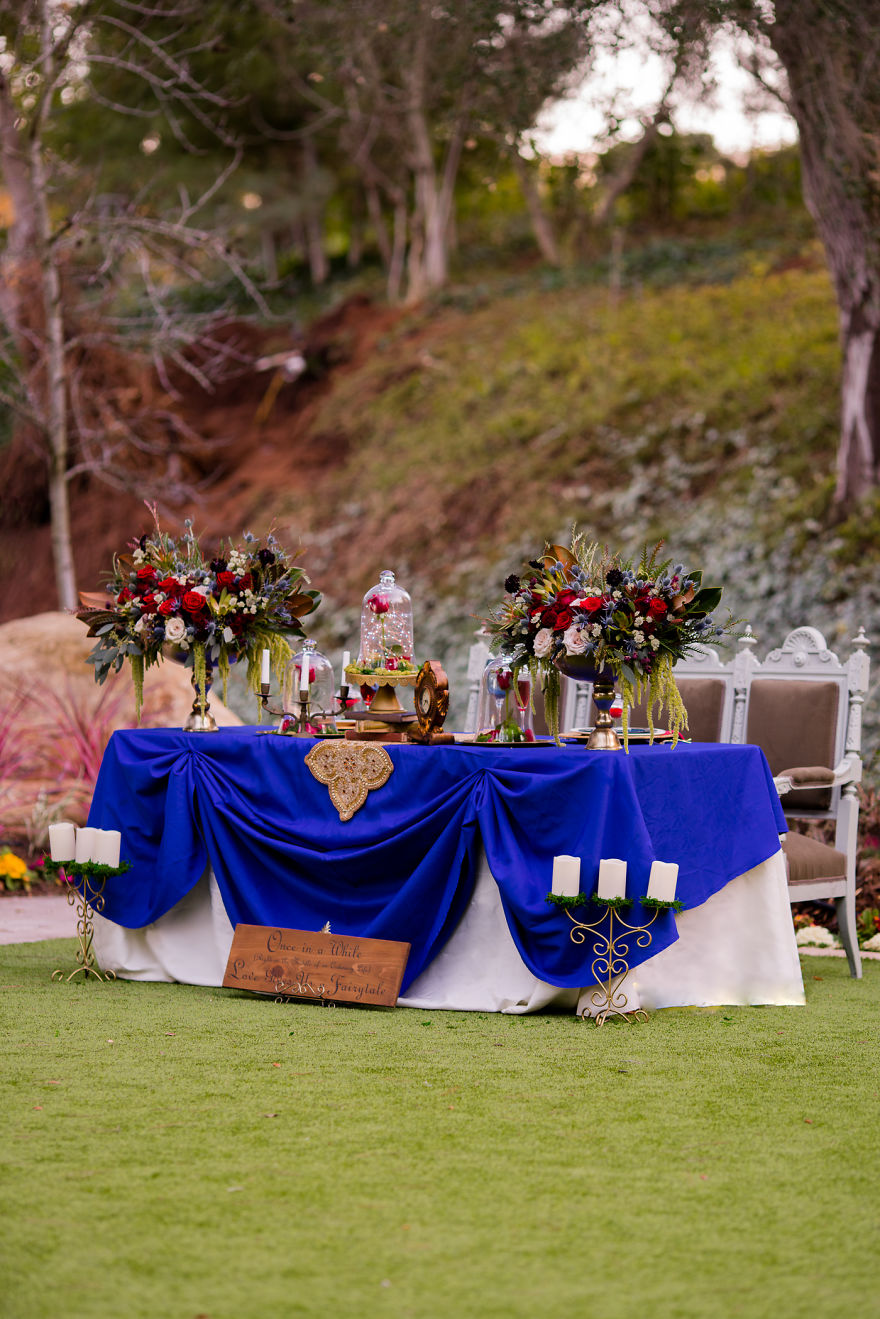 I Had A Beauty And The Beast Wedding Inspiration Photo Shoot!