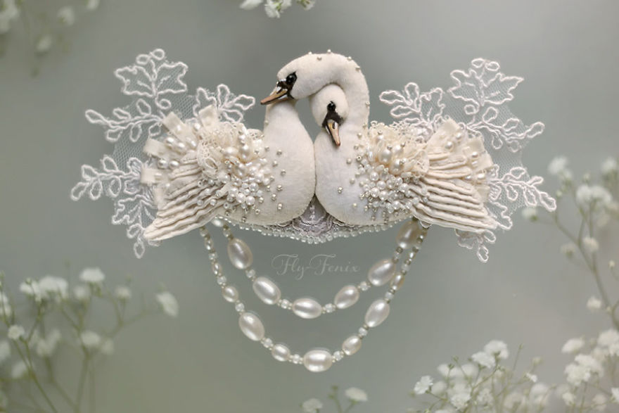 Birds Of Paradise By Russian Artist Julia Gorina