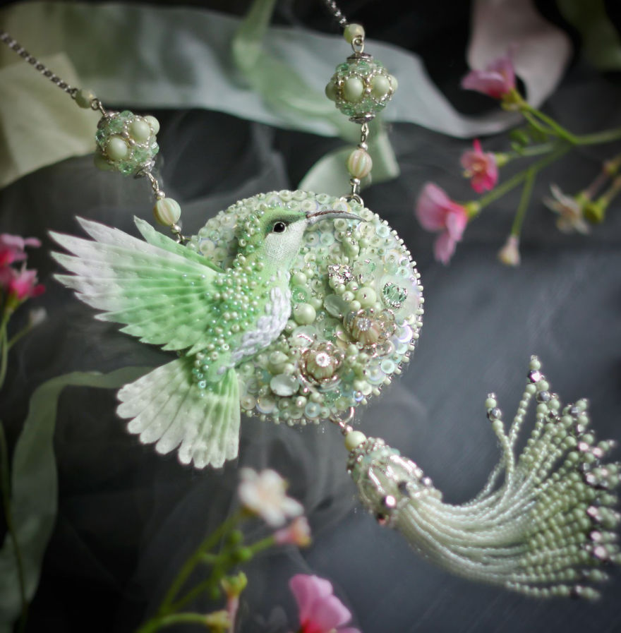 Birds Of Paradise By Russian Artist Julia Gorina