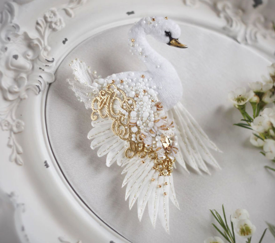 Birds Of Paradise By Russian Artist Julia Gorina