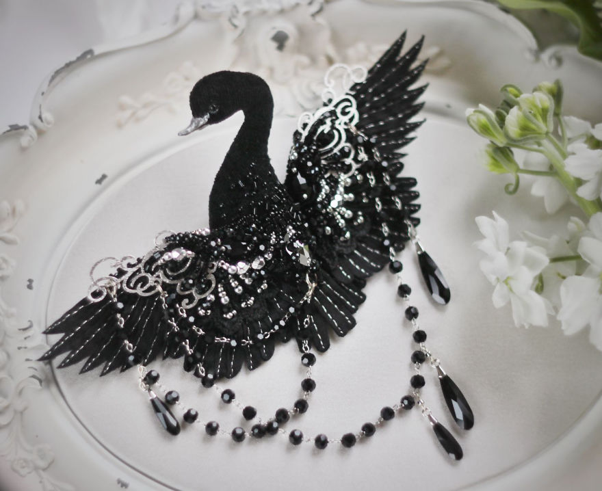 Birds Of Paradise By Russian Artist Julia Gorina