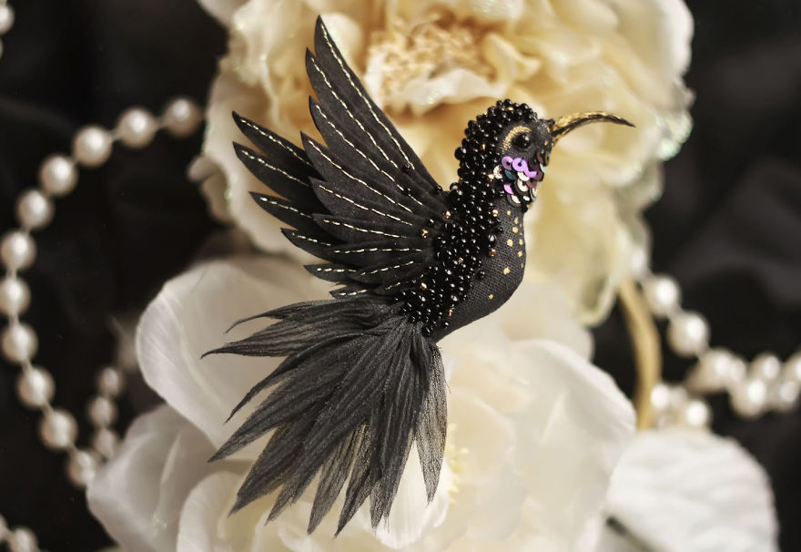 Birds Of Paradise By Russian Artist Julia Gorina