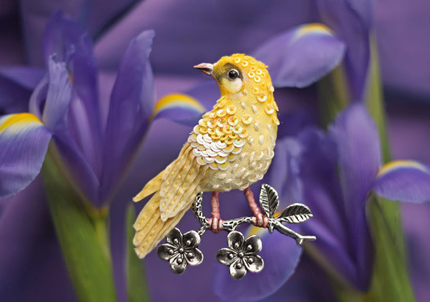 Birds Of Paradise By Russian Artist Julia Gorina