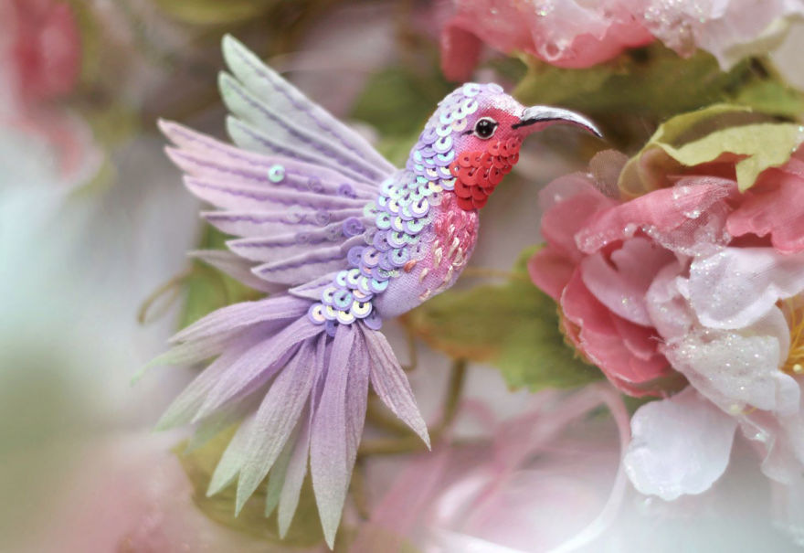 Birds Of Paradise By Russian Artist Julia Gorina