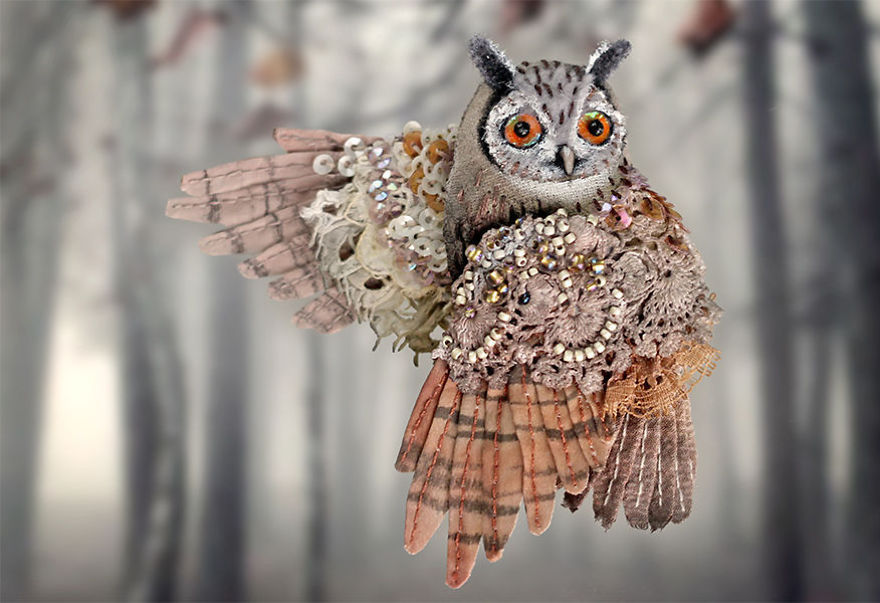 Birds Of Paradise By Russian Artist Julia Gorina