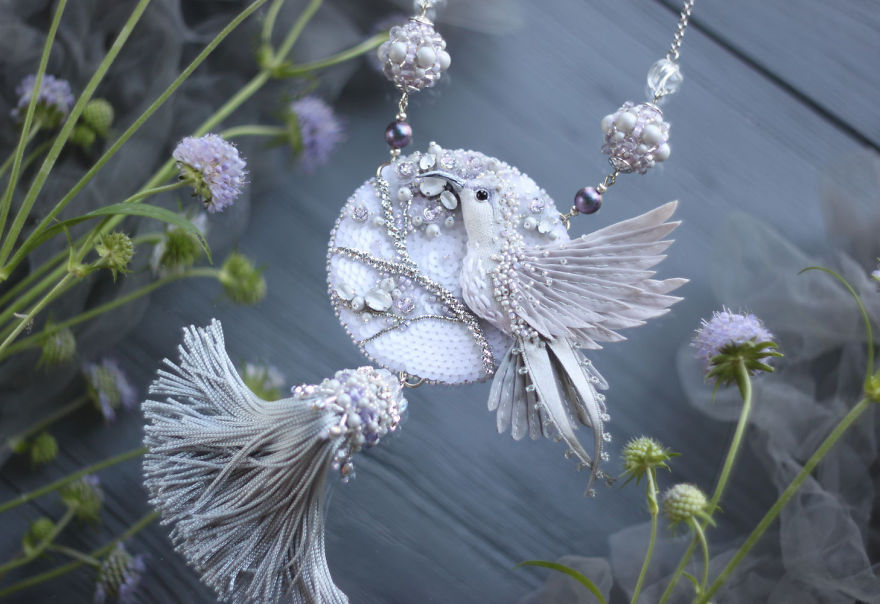 Birds Of Paradise By Russian Artist Julia Gorina