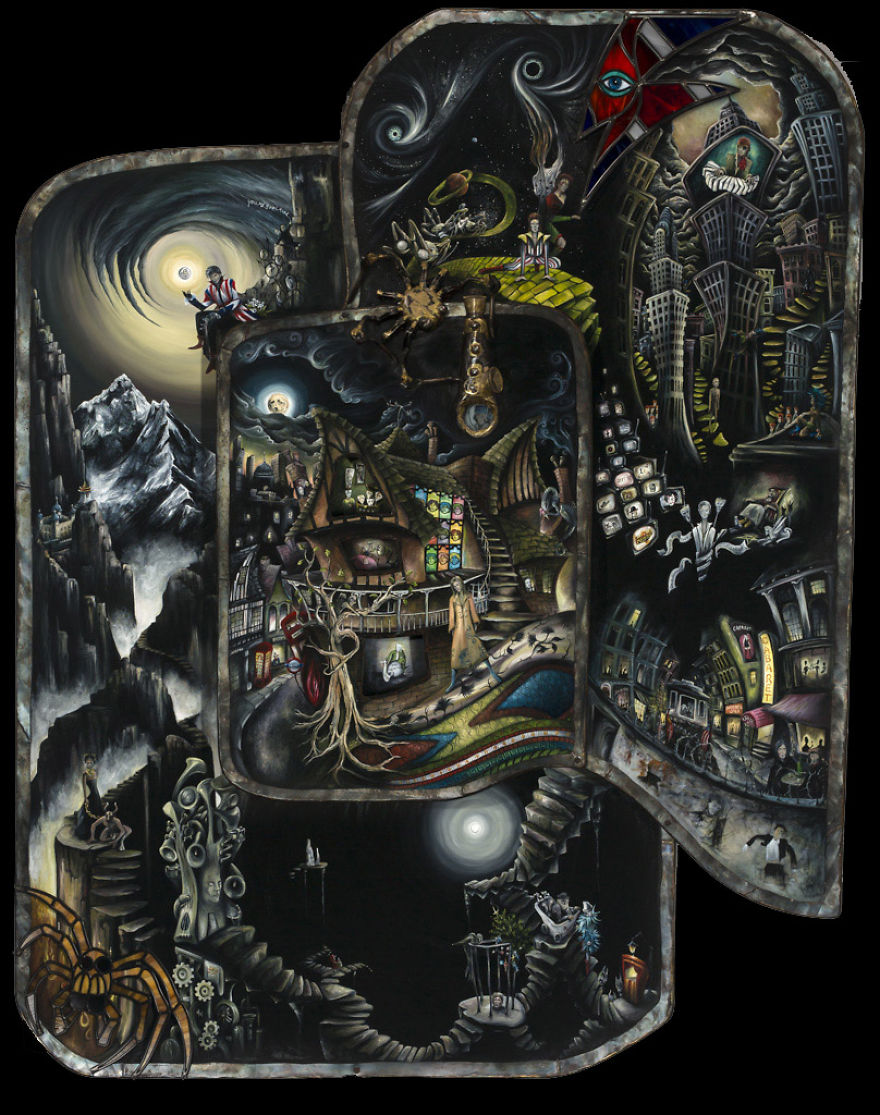 I Took 8 Months To Research And Create This Epic Painting Of David Bowie I Took 8 Months To Research And Create This Epic Painting Of David Bowie