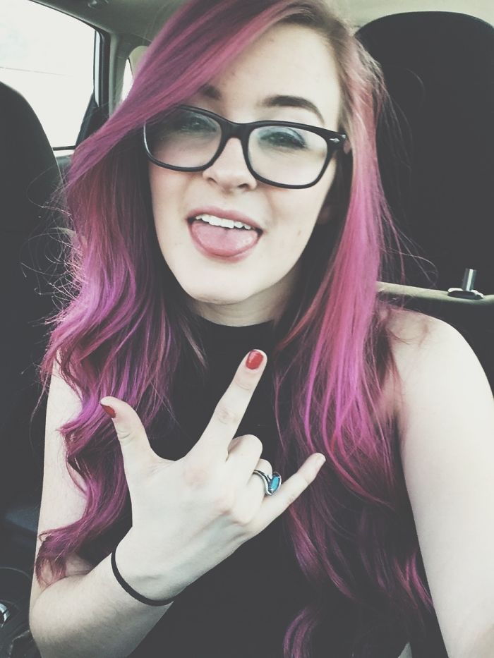 Wore Two Much Eyeliner, Bought All My Clothes From Hot Topic, And Thought You Were Doing It Wrong If You Weren't Wearing Hello Kitty. Still Have The Same Music Taste And Still Dye My Hair Weird Colors, But Now I'm 19 And Working On Getting My Bachelors Degree In Theatre Arts.