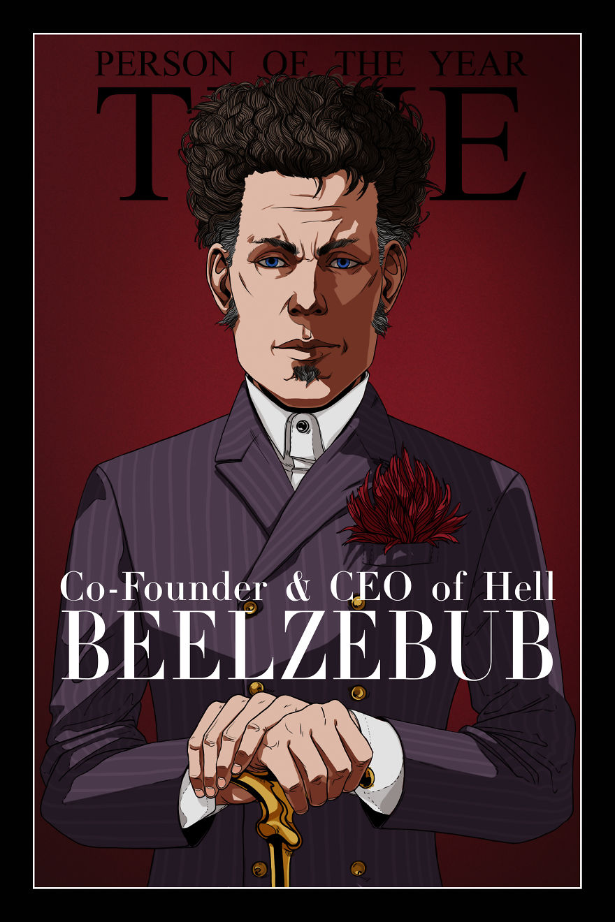 I Redesign Biblical Characters, So They'd Fit For The 21st Century