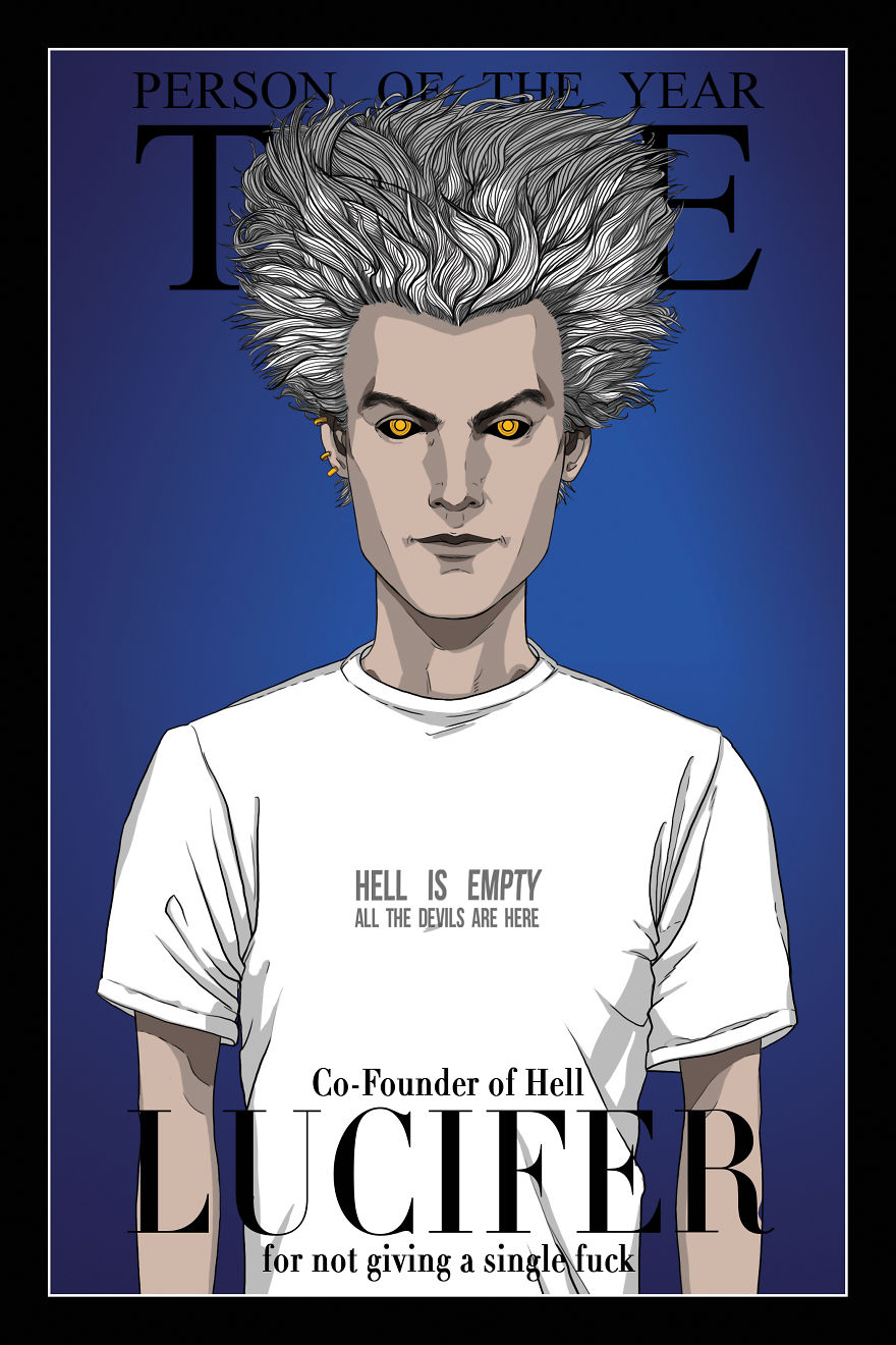 I Redesign Biblical Characters, So They'd Fit For The 21st Century