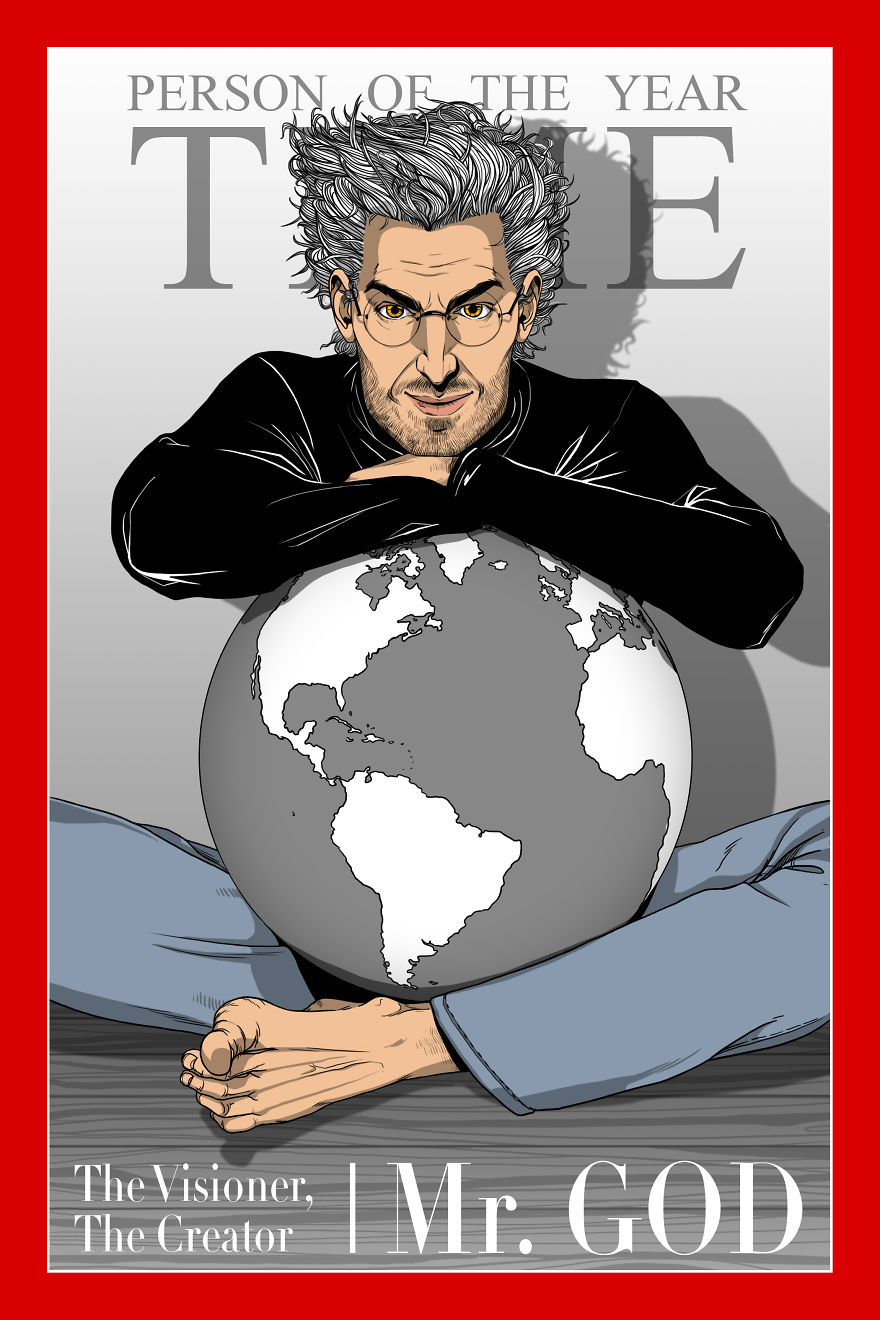 I Redesign Biblical Characters, So They'd Fit For The 21st Century