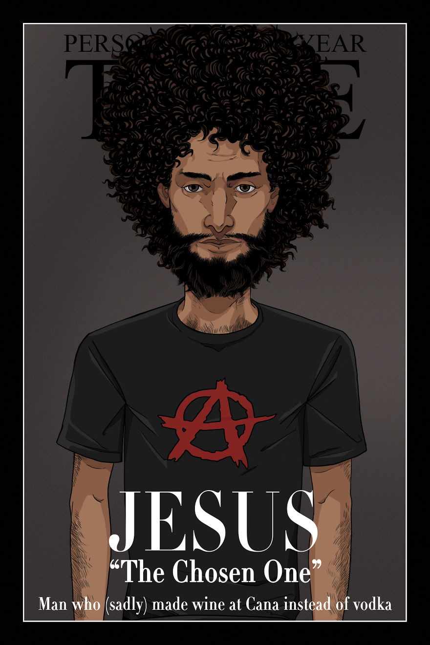 I Redesign Biblical Characters, So They'd Fit For The 21st Century