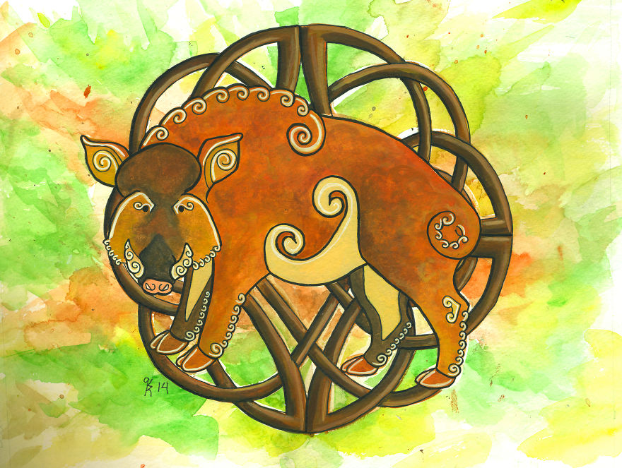 Celtic Boar