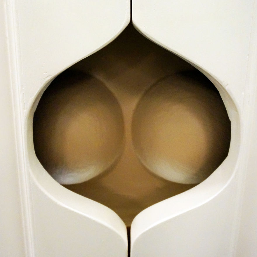 I´ve Have Built The Cleavage Closet To Provoke And Create Some Attention To The Unrealistic Perfect Body Ideals I´ve Have Built The Cleavage Closet To Provoke And Create Some Attention To The Unrealistic Perfect Body Ideals