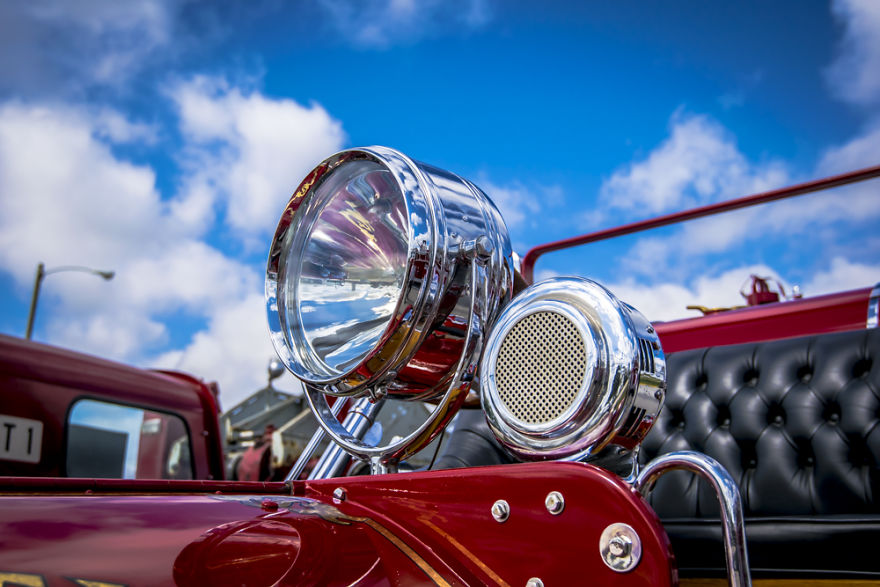 Old Firetruck By Alberto Lama