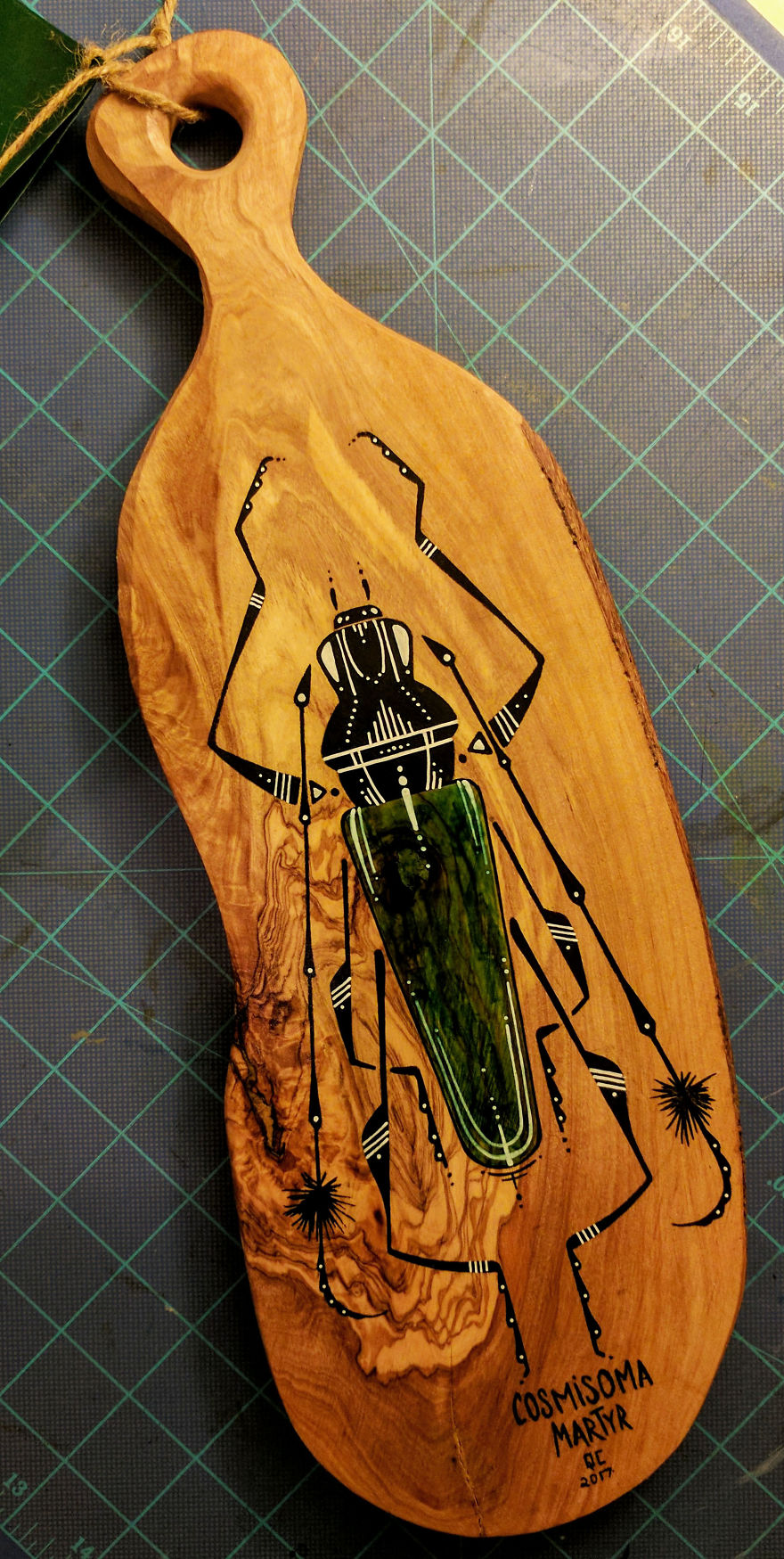 I Paint Insects On Cutting Boards