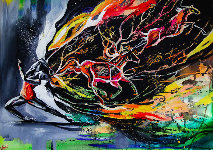 I Portray The Feeling Of Ballet Dance In My Paintings To Show How Important Passion Is I Portray The Feeling Of Ballet Dance In My Paintings To Show How Important Passion Is