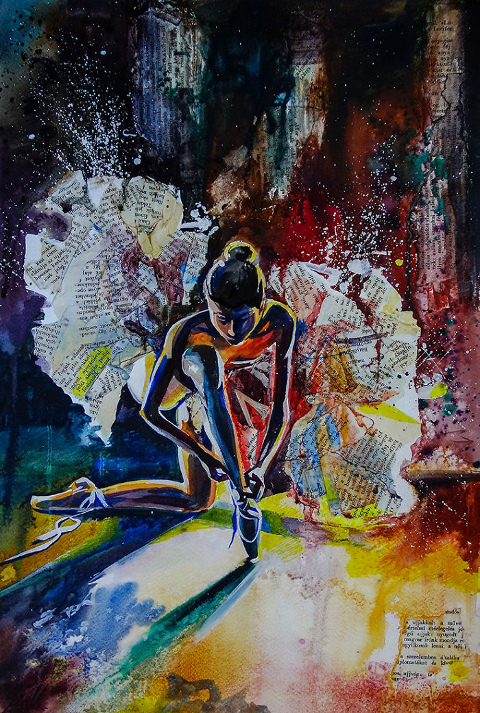 I Portray The Feeling Of Ballet Dance In My Paintings To Show How Important Passion Is I Portray The Feeling Of Ballet Dance In My Paintings To Show How Important Passion Is
