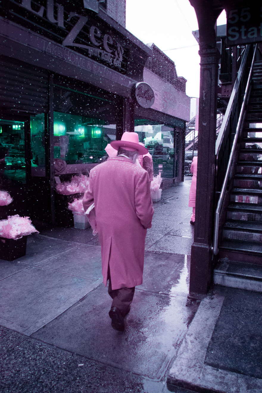 A Recent Infrared Photo Series. Nyc X Ir