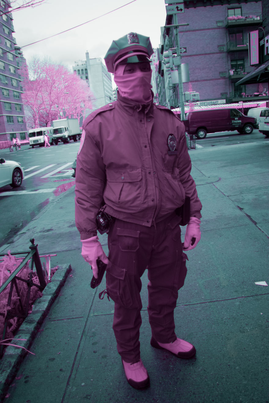 A Recent Infrared Photo Series. Nyc X Ir