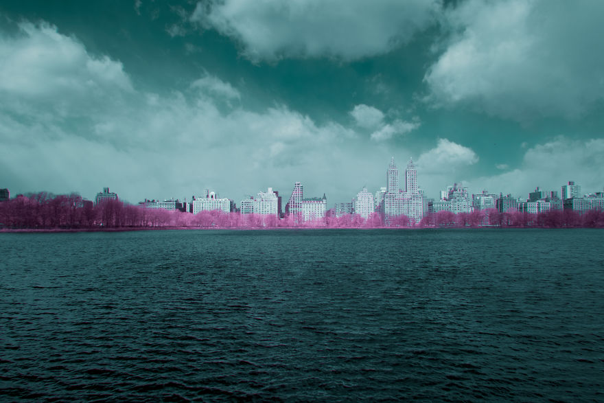 A Recent Infrared Photo Series. Nyc X Ir