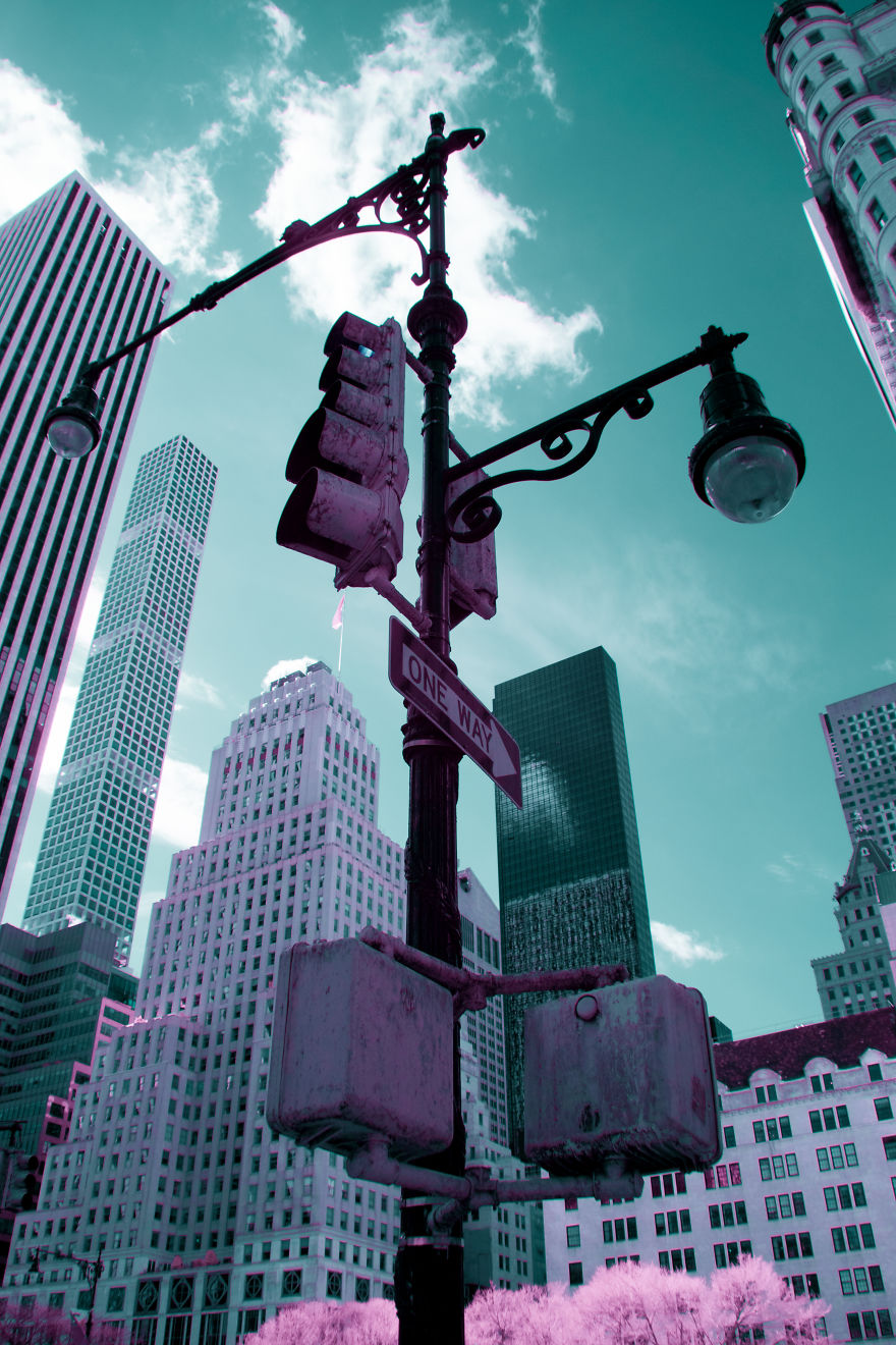 A Recent Infrared Photo Series. Nyc X Ir