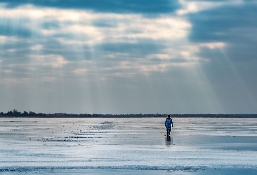 The Undiscovered Beauty Of Romania Expressed In Ice Fishing Pictures