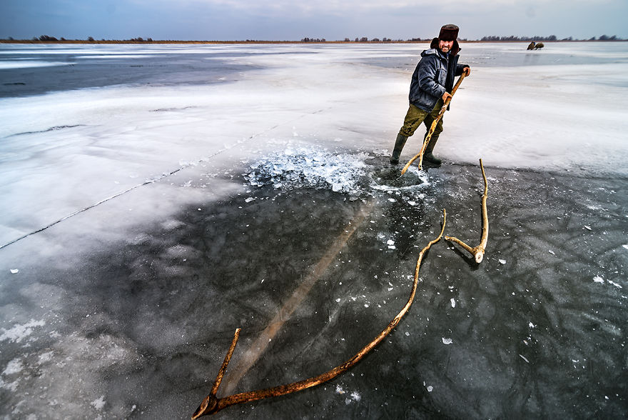 The Undiscovered Beauty Of Romania Expressed In Ice Fishing Pictures