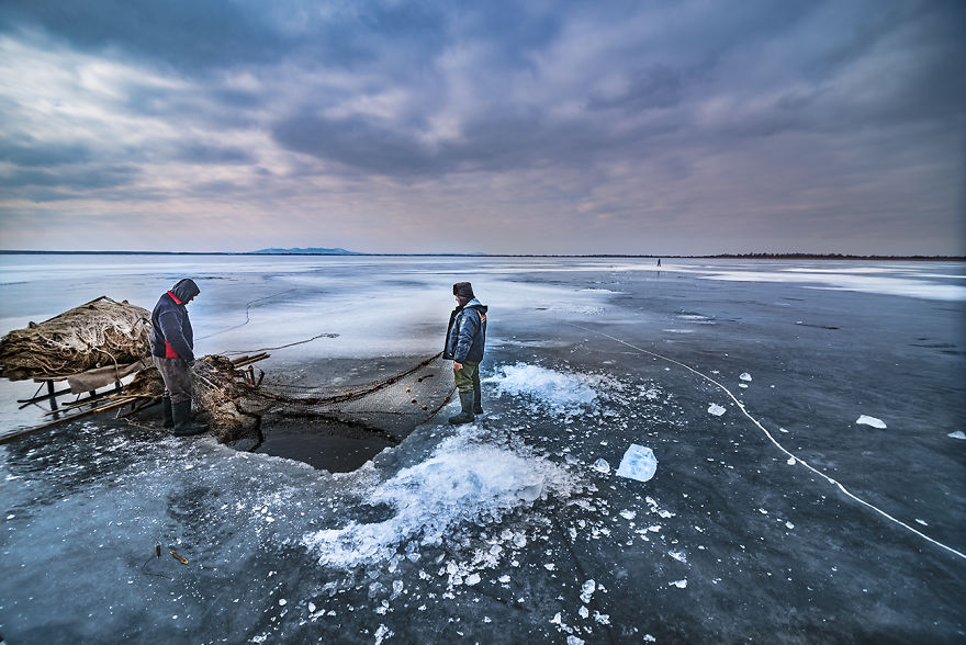 The Undiscovered Beauty Of Romania Expressed In Ice Fishing Pictures