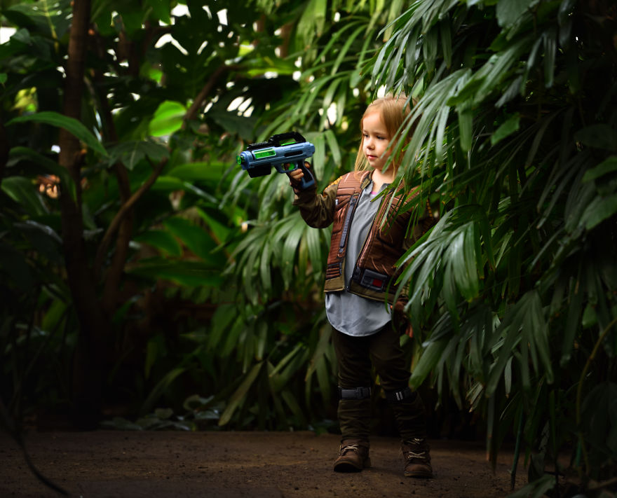 I Photograph My Daughter As Jyn Erso From Rogue One, Star Wars