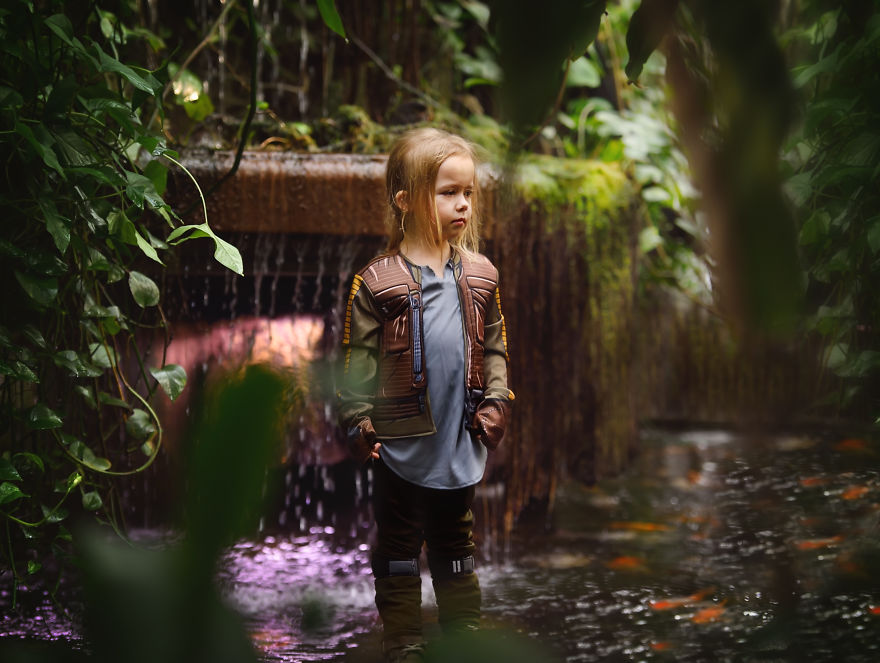 I Photograph My Daughter As Jyn Erso From Rogue One, Star Wars