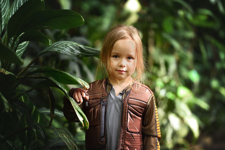 I Photograph My Daughter As Jyn Erso From Rogue One, Star Wars