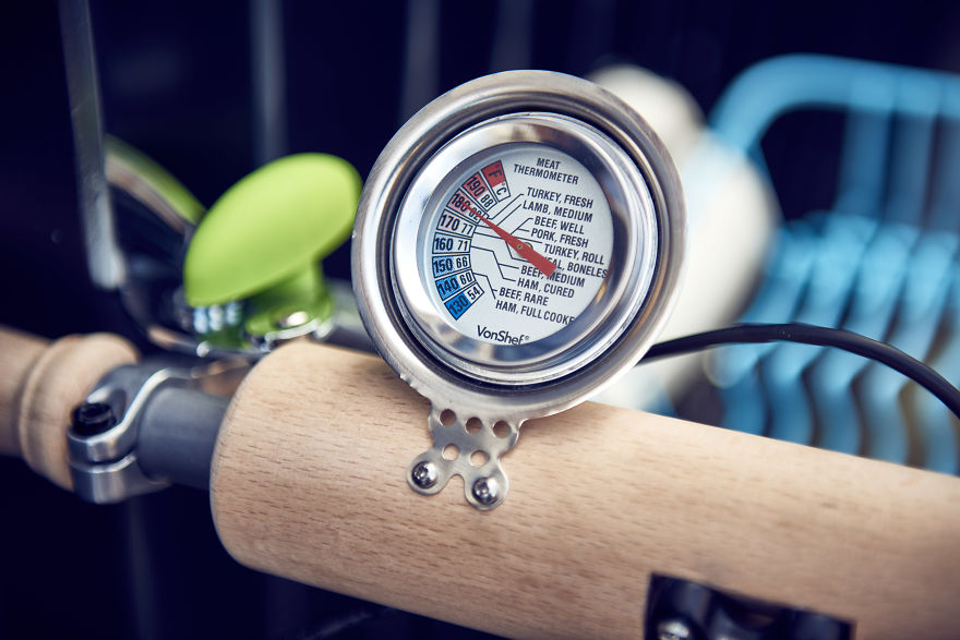 74 Kitchen Utensils Were Used To Construct This Bike 74 Kitchen Utensils Were Used To Construct This Bike