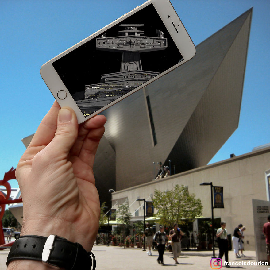 I Insert Star Wars Scenes Into Real Life Situations Using My Iphone