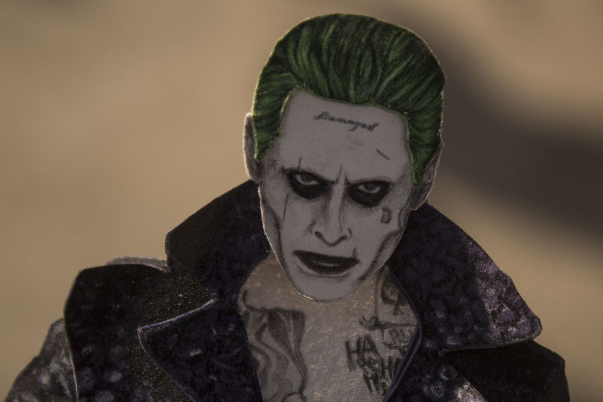 We Have Created Hand Painted Paper-Cut Characters Of Suicide Squad We Have Created Hand Painted Paper-Cut Characters Of Suicide Squad