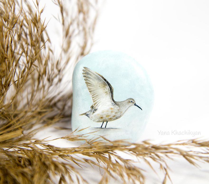 Oil Paintings On Stones