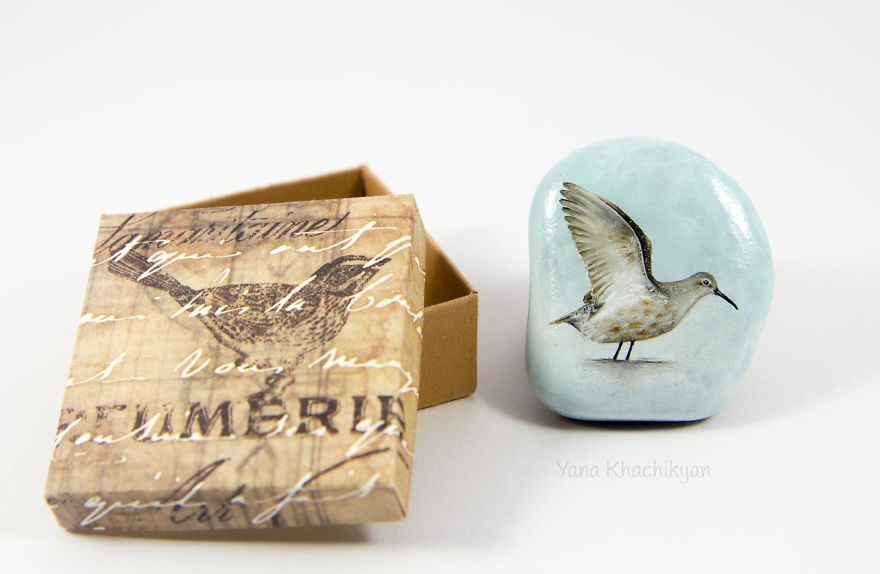 Oil Paintings On Stones