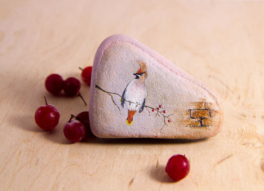 Oil Paintings On Stones