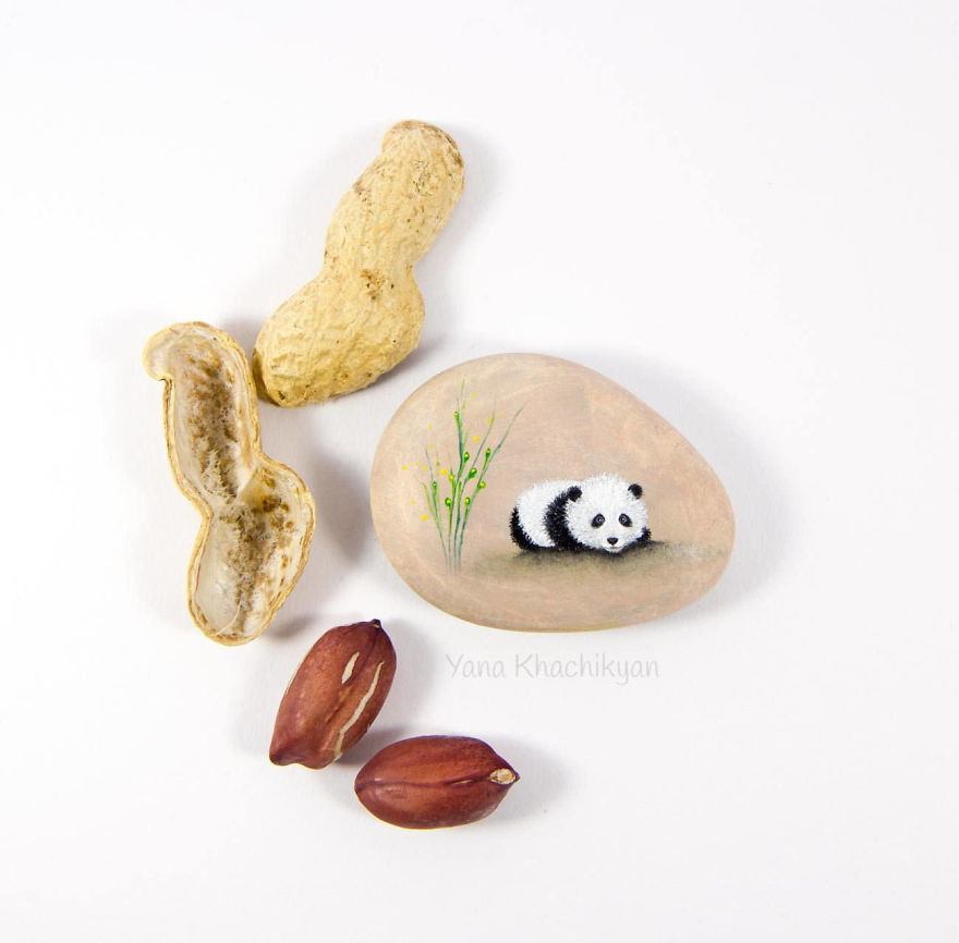 Oil Paintings On Stones