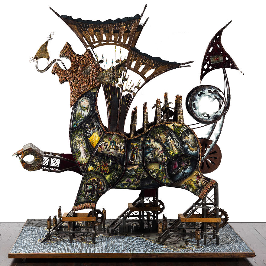 It Took Me 22 Months To Make A Stunning 2.8 Metre High Monument It Took Me 22 Months To Make A Stunning 2.8 Metre High Monument