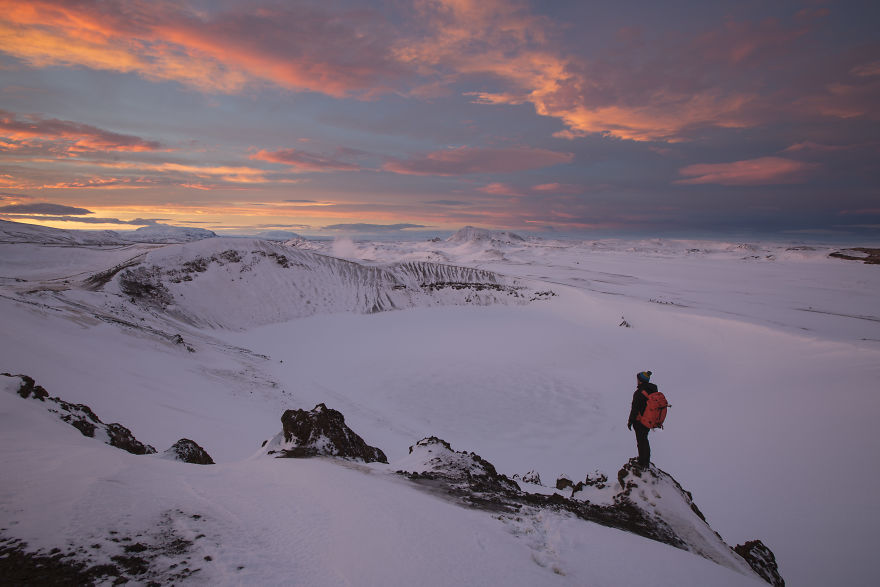 I Spent 2 Freezing Weeks Sleeping In The Car To Capture These Photos Of Iceland In Mid Winter