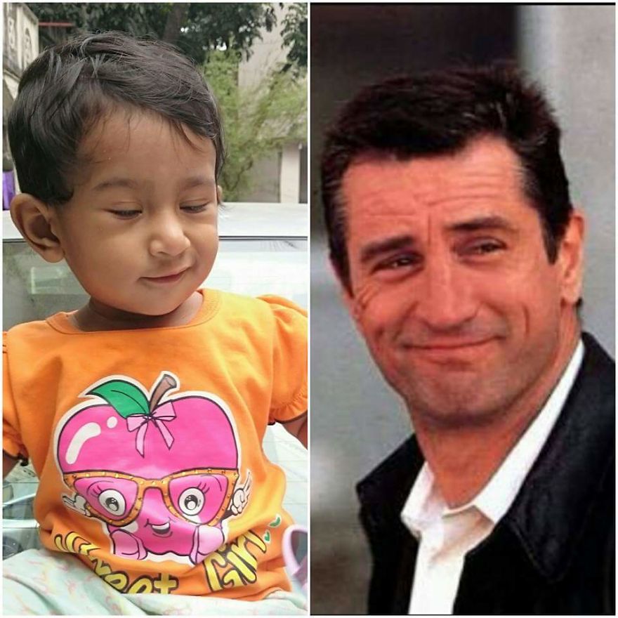 My Baby Girl Looks Like A Young Robert De Niro