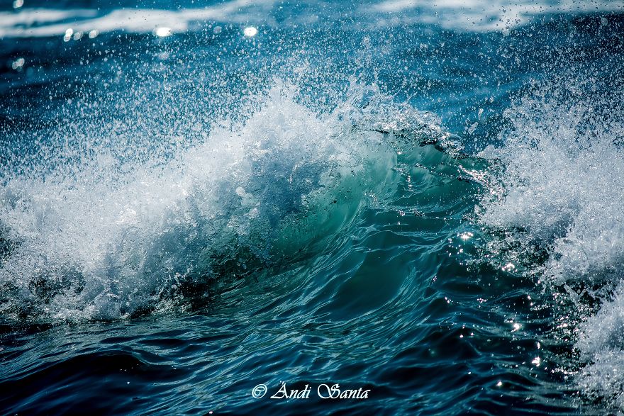 I Photographed Fifty Shades Of Sea Blue