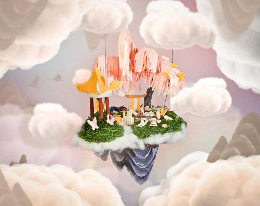 I Designed Themed Floating Islands