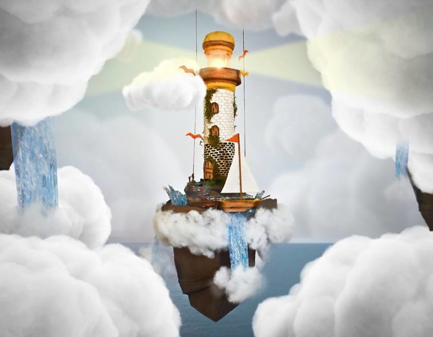 I Designed Themed Floating Islands