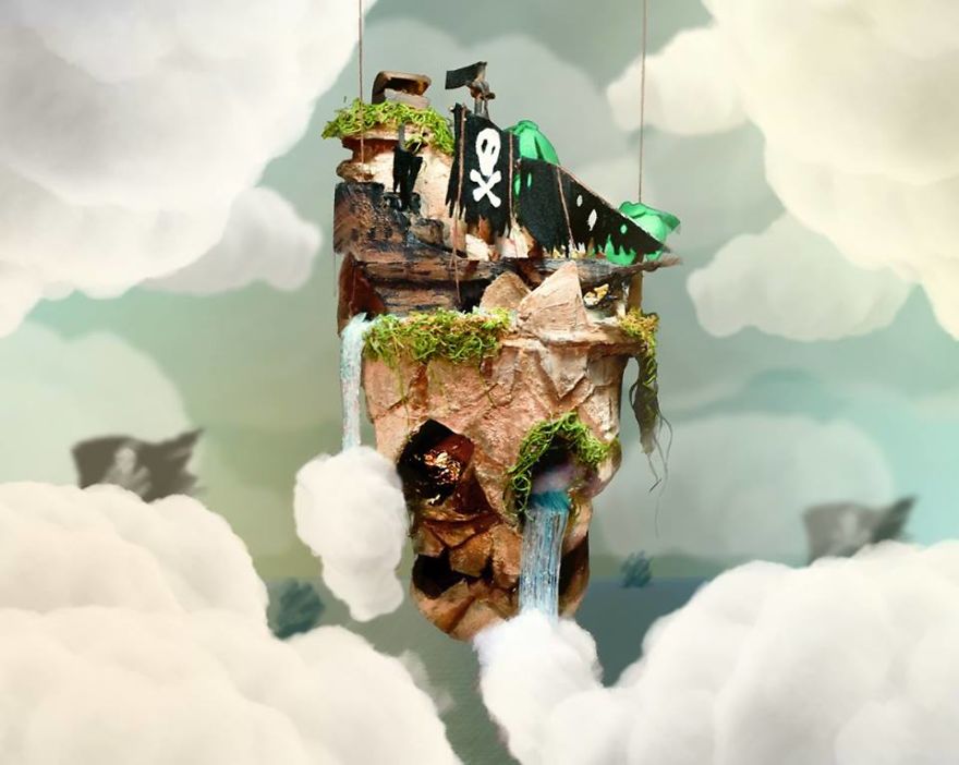 I Designed Themed Floating Islands