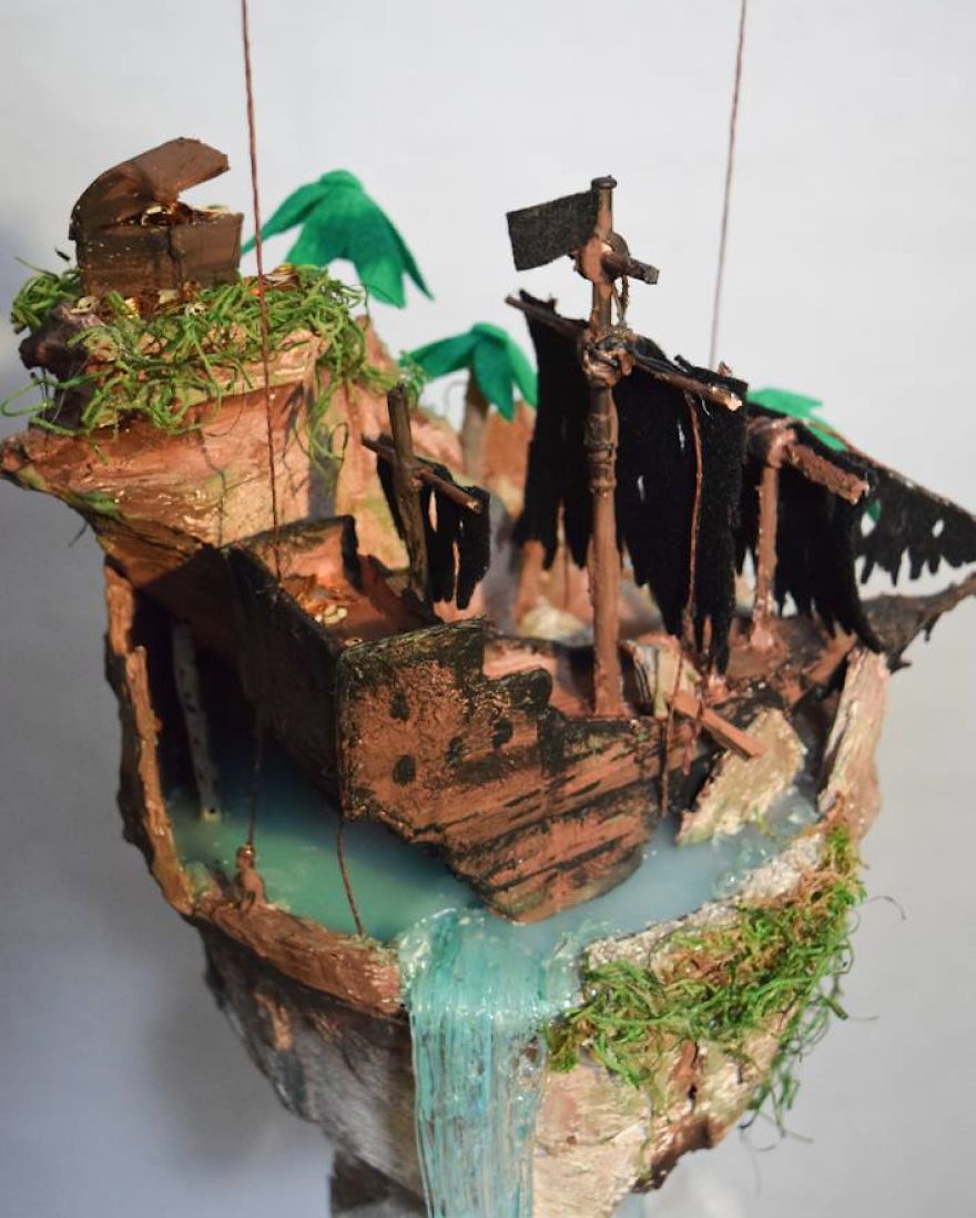 I Designed Themed Floating Islands