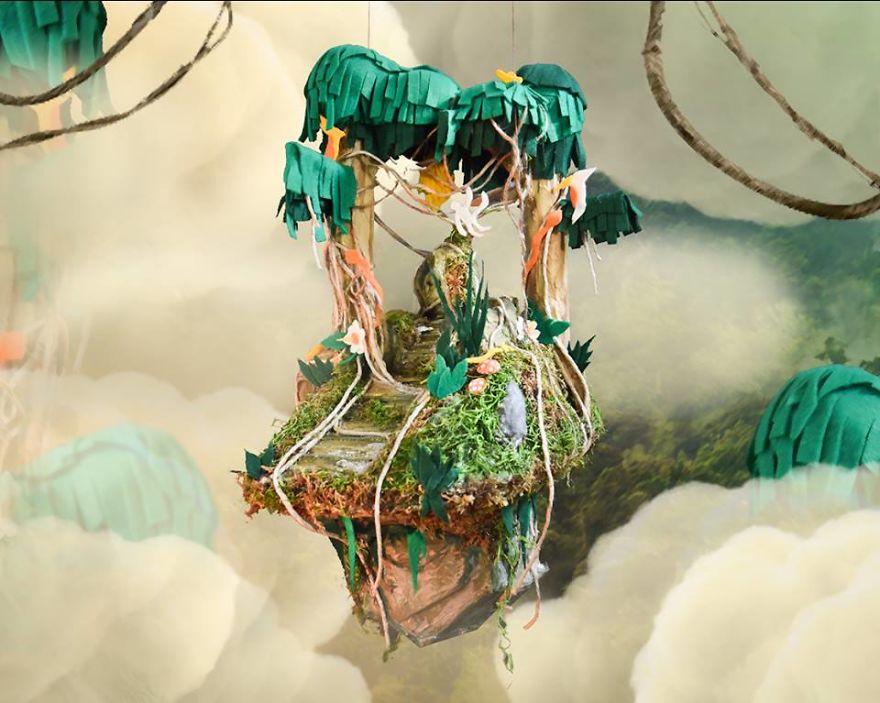 I Designed Themed Floating Islands