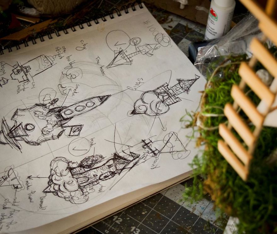 I Designed Themed Floating Islands