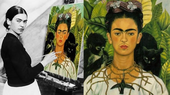 Frida Kahlo De Rivera (spanish Pronunciation: [ˈfɾiða ˈkalo]; July 6, 1907 – July 13, 1954), Born Magdalena Carmen Frida Kahlo Y Calderón, Was A Mexican Painter Known For Her Self-portraits.[2] Kahlo's Life Began And Ended In Mexico City, In Her Home, Which Is Known As "la Casa Azul," The Blue House. Her Work Has Been Celebrated Internationally As Emblematic Of Mexican National And Indigenous Traditions, And By Feminists For Its Uncompromising Depiction Of The Female Experience And Form.[3]